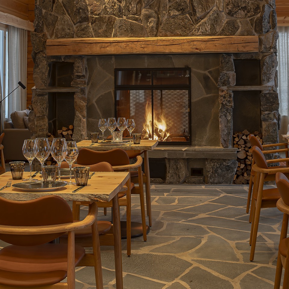 Restaurant und Kamin Nivunki